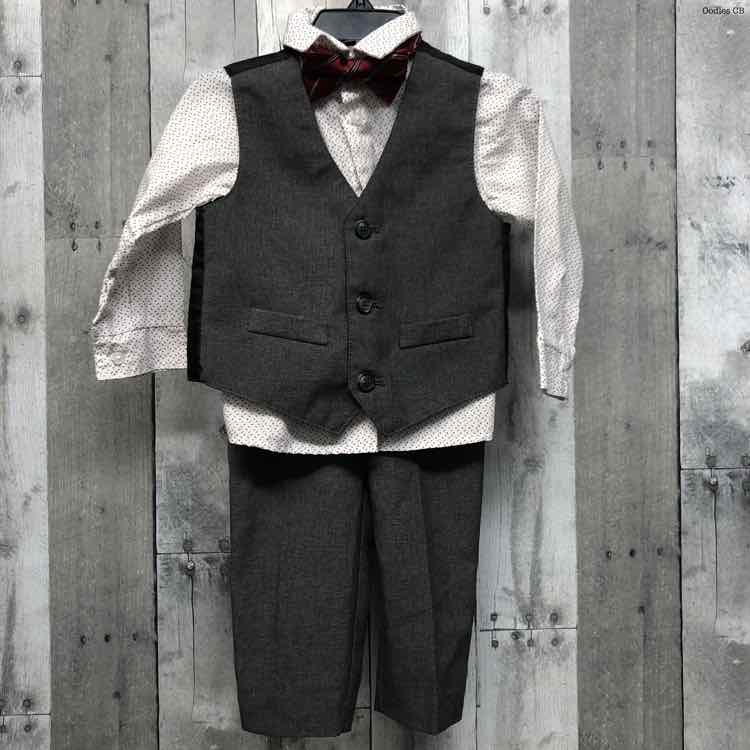 Size 18 Months Gray/Red Calvin Klein 2pc+ Suit