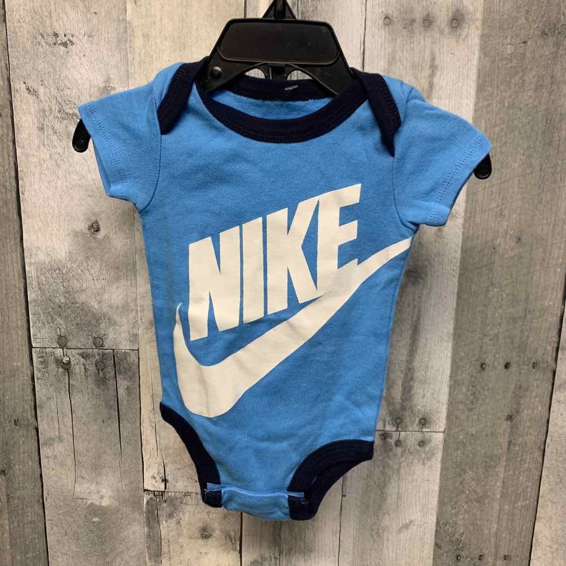 Size 0-6 Months Blue Sport Brand Bodysuit