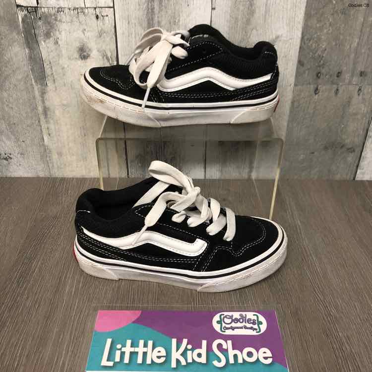 Size 13 Black/White Vans Sneakers