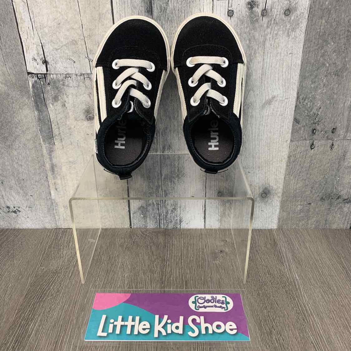 Size 6 Black/White Hurley Sneakers