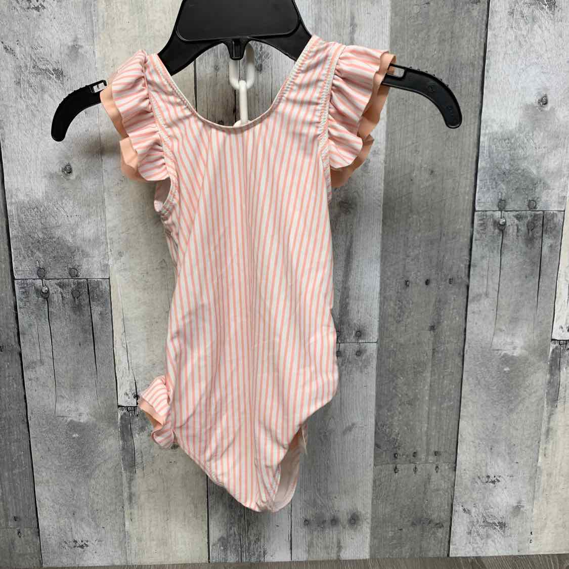 Size 4/5 Pink/White B Brand Swim Suit - 1pc
