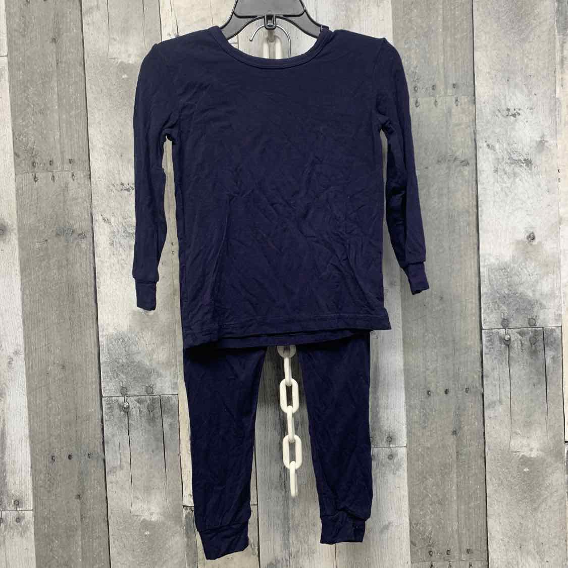 Size 12-18 Months Navy Bamboo Shirt/Leggings