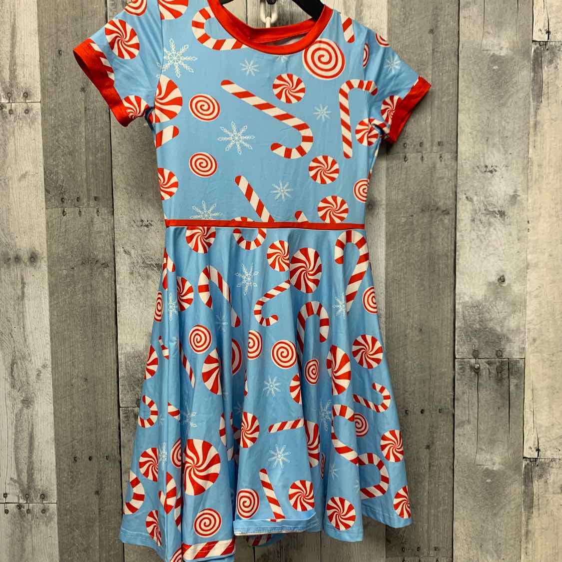 Size 6 Blue/Red B Brand Dress