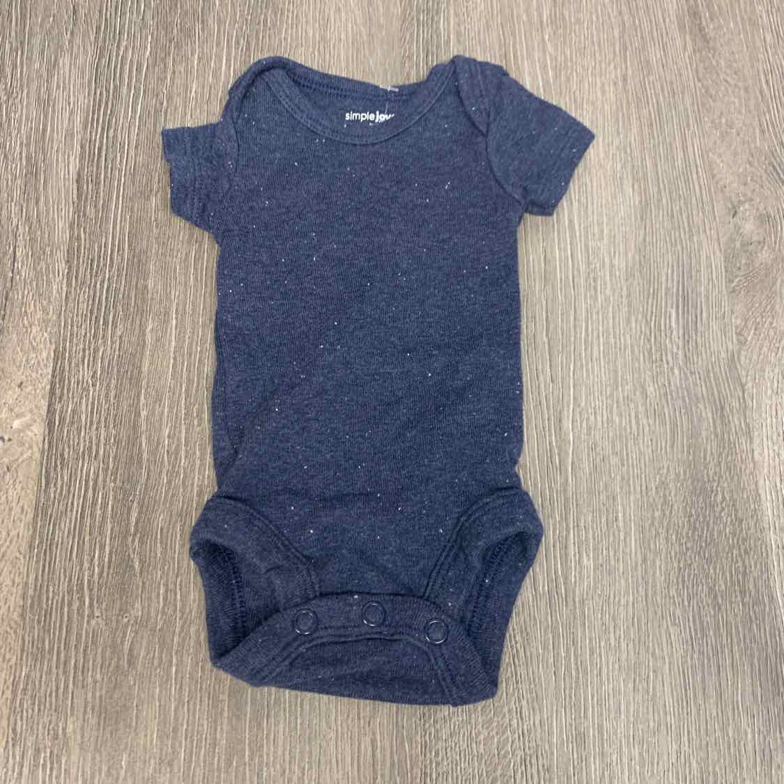 Size Preemie Navy Simple Joys Bodysuit