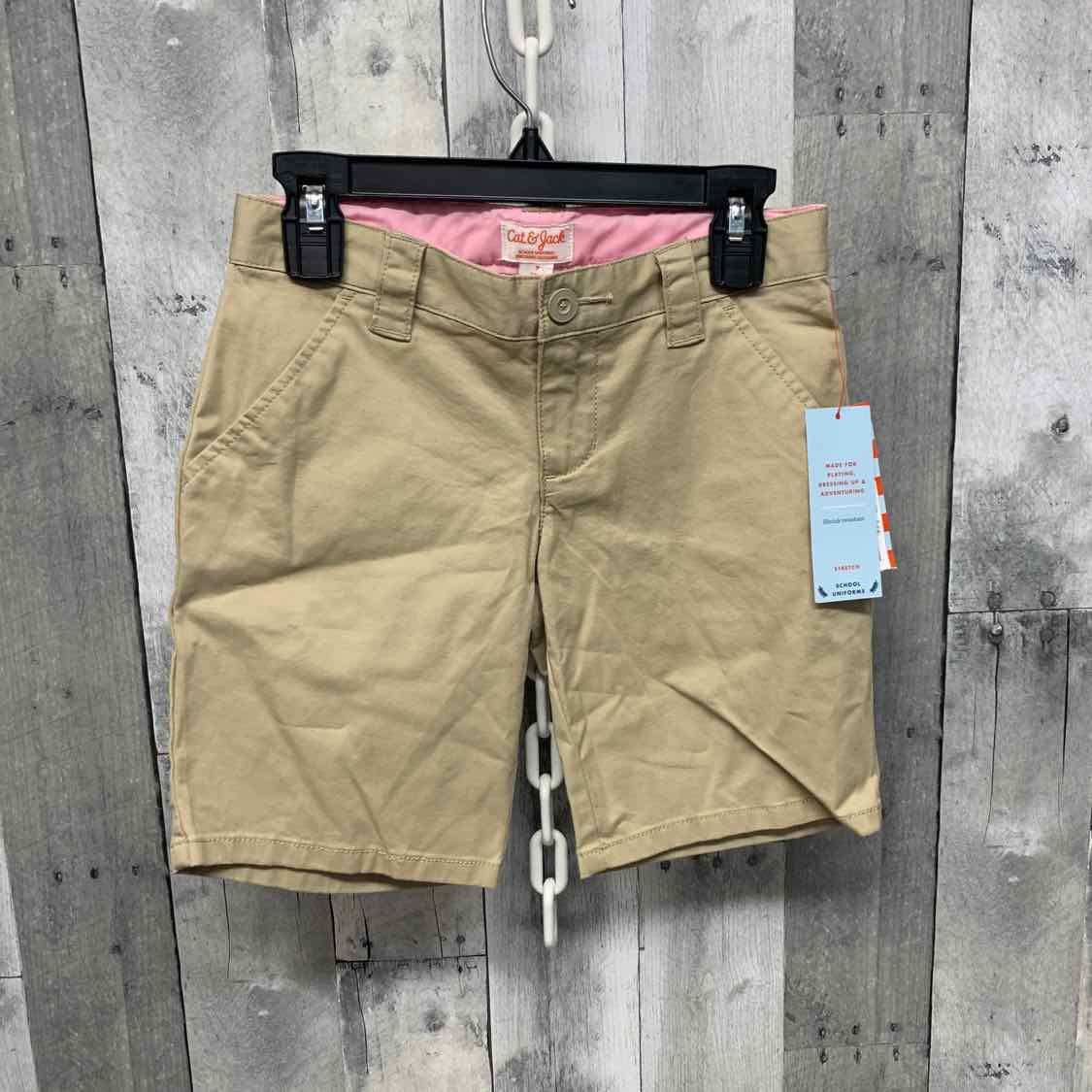 Size 7 Tan Cat & Jack Shorts