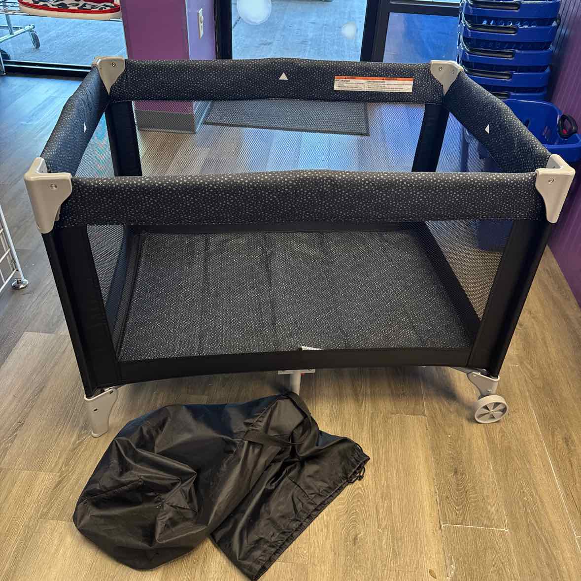 Cosco Black/Gray Pack N Play
