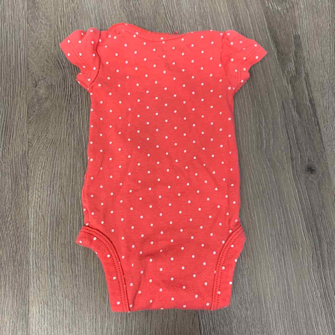 Size Preemie Pink Carter's Bodysuit