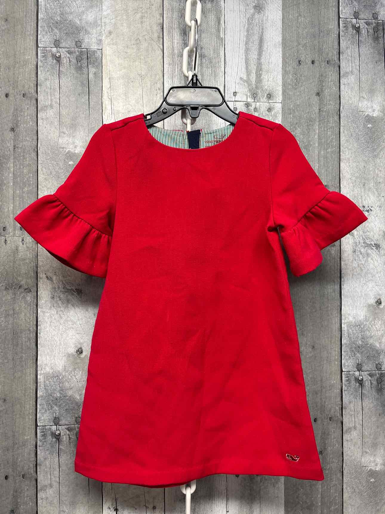 Size 3T Red Vineyard Vines Dress