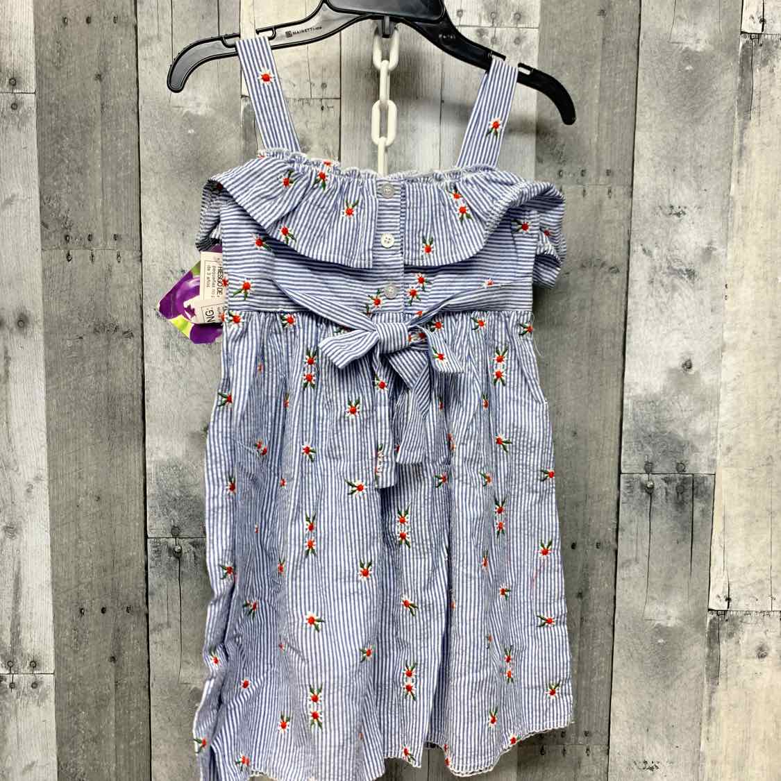 Size 6X Blue/White Blueberi Boulevard Dress