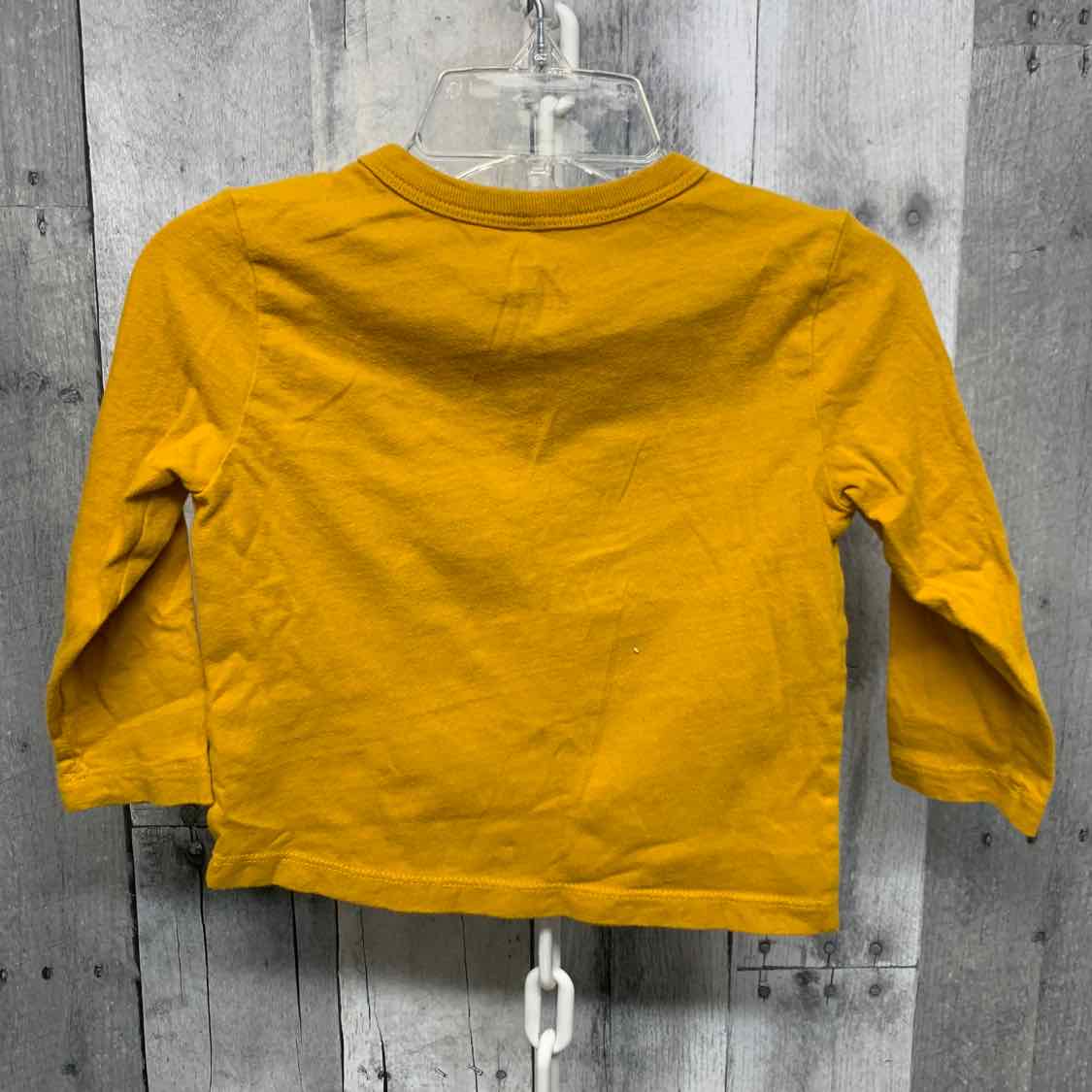Size 12-18 Months Yellow Graphic Children's Place Long Sleeve Shirt