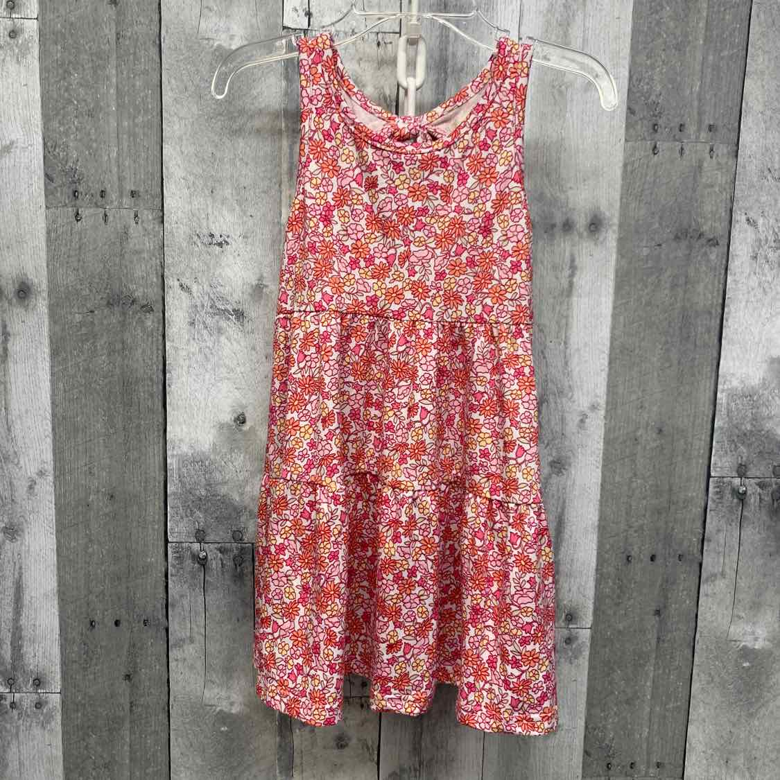 Size 3T Pink Floral Print Btween Dress - Knit