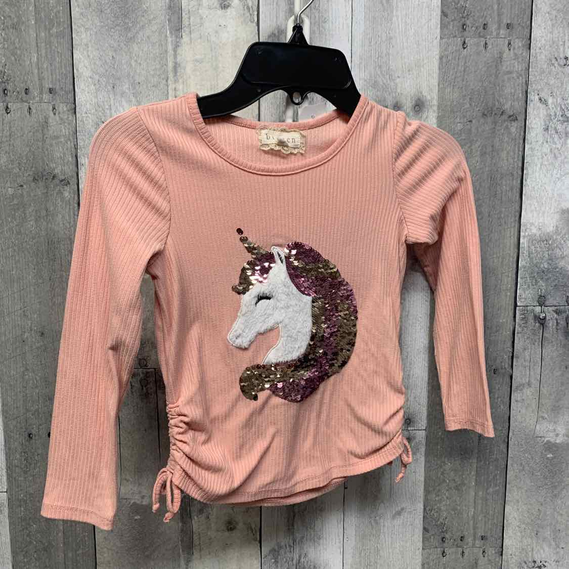 Size 4T Pink Graphic Btween Long Sleeve Shirt