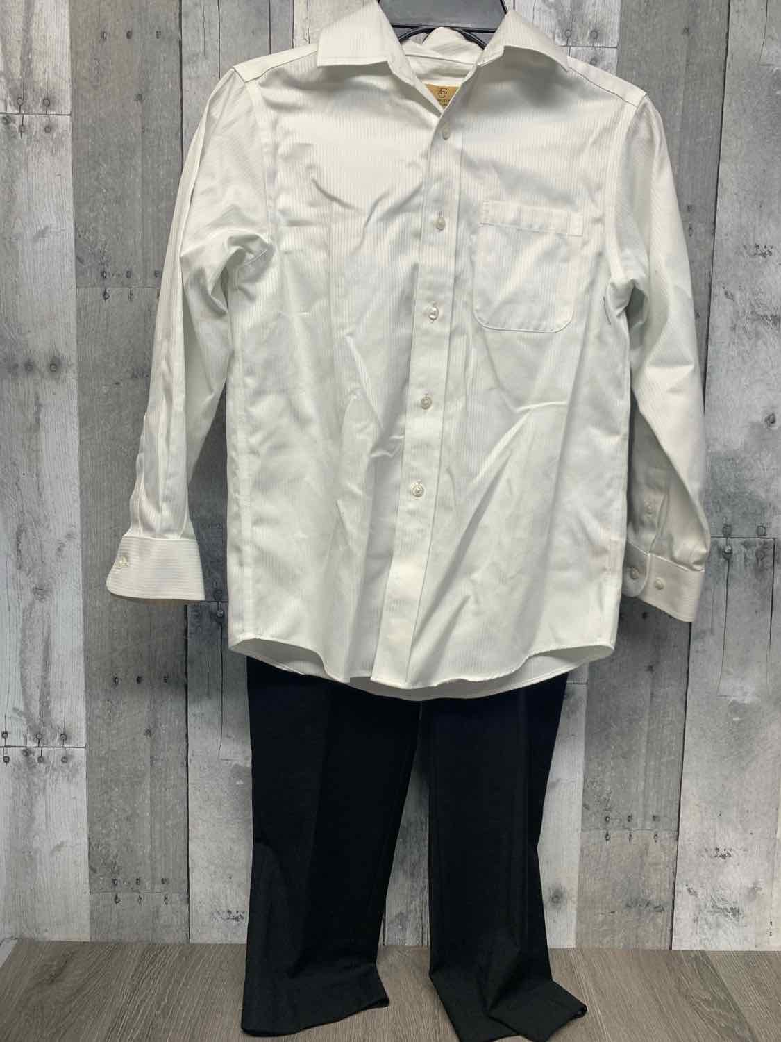 Size 7 White/Black Class Club 2pc+ Suit