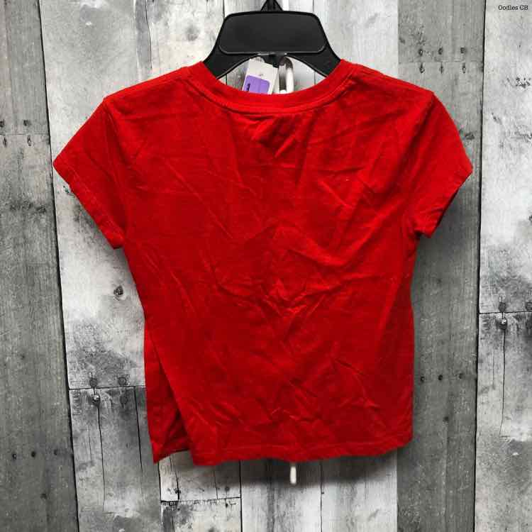 Size 6/7 Red/White Cat & Jack T Shirt