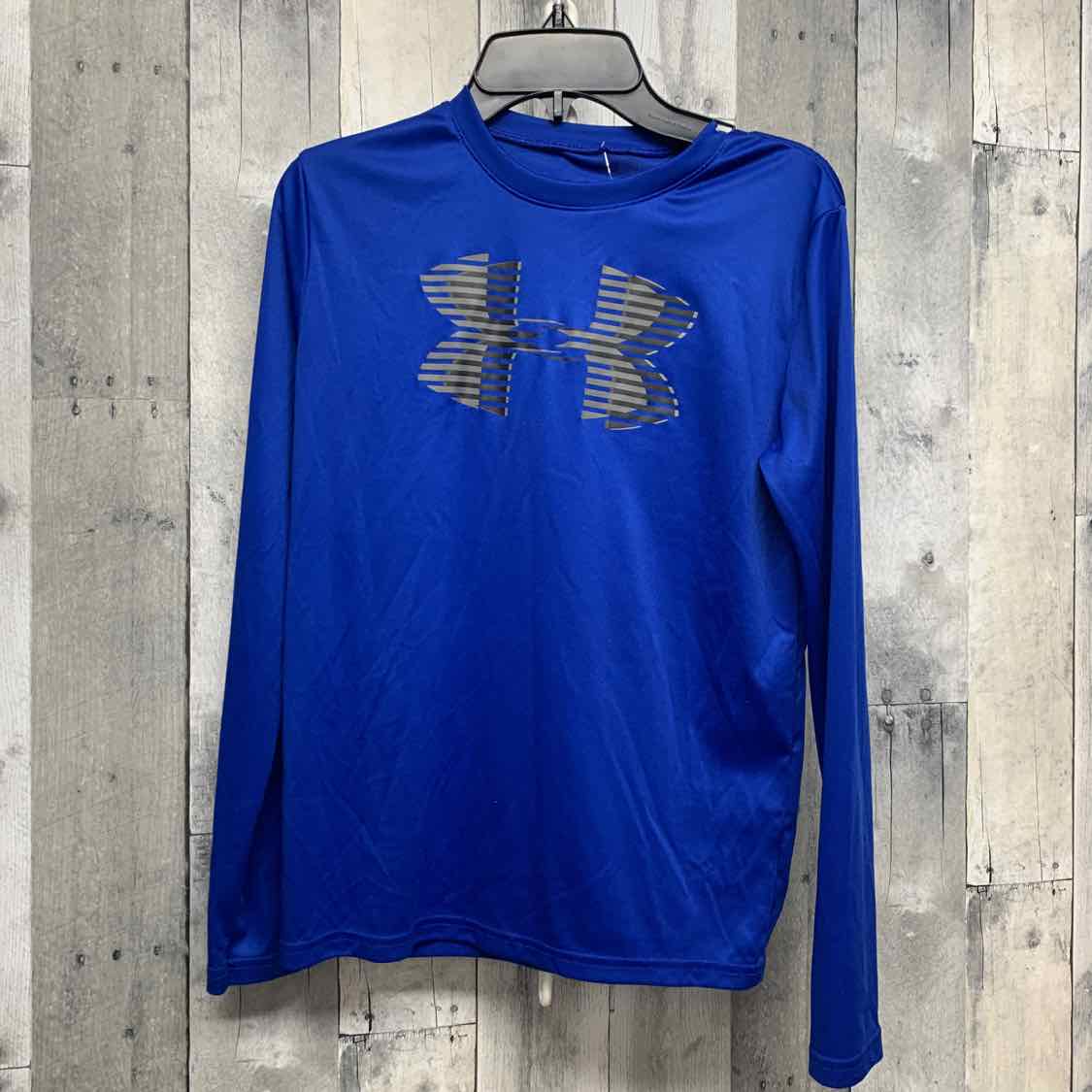 Size Large Blue Sport Brand Long Sleeve Shirt