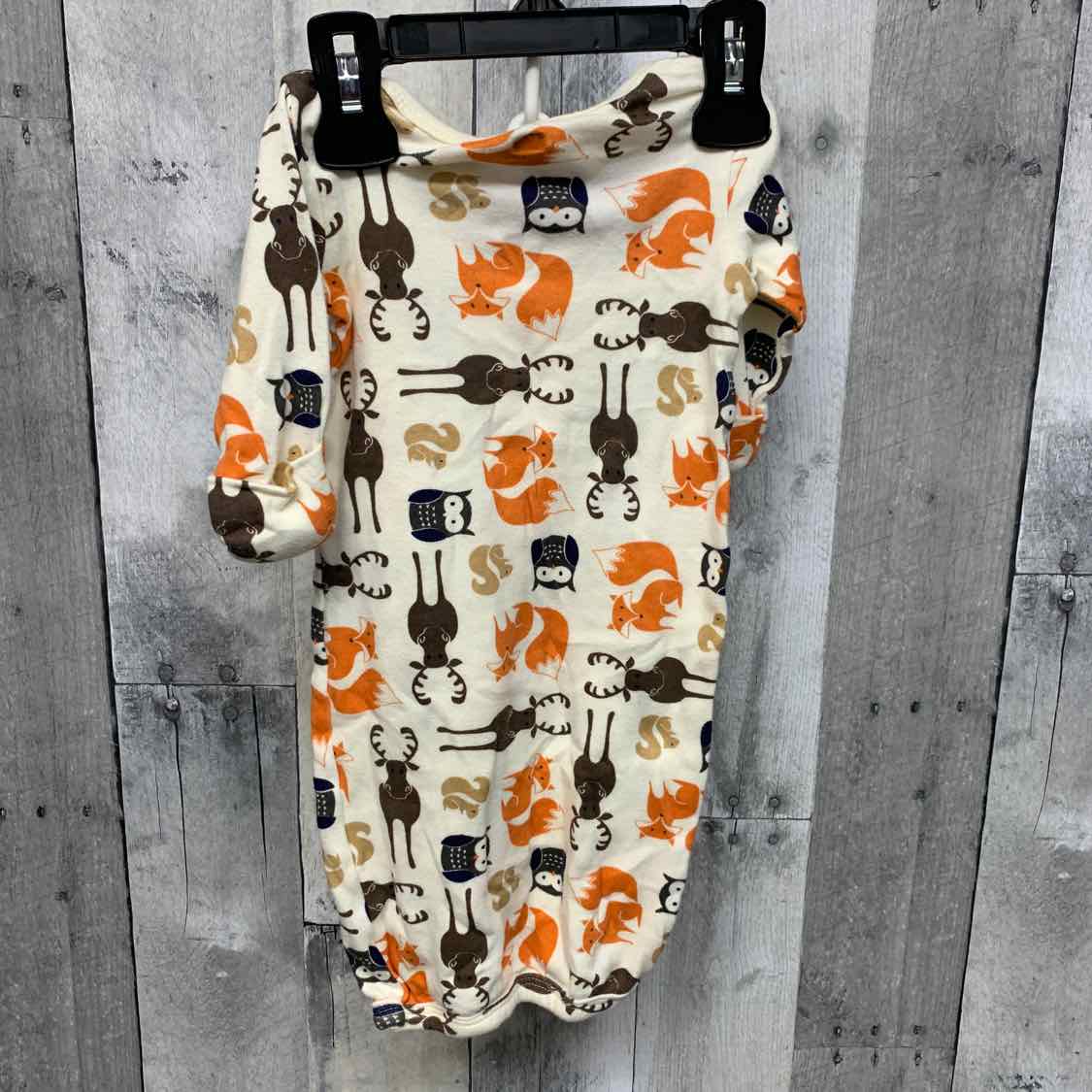 Size Preemie Tan Print B Brand Layette
