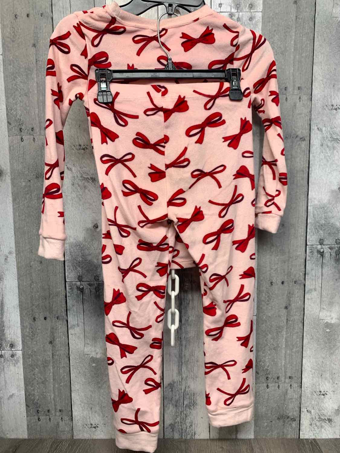 Size 6 Pink/Red Holiday Brands 2pc PJs