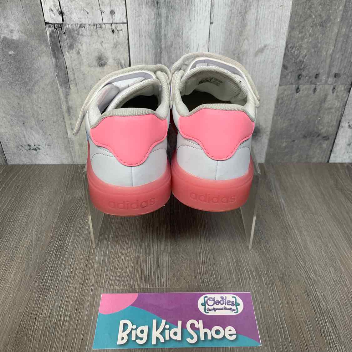 Size 2 White/Pink Sport Brand Sneakers