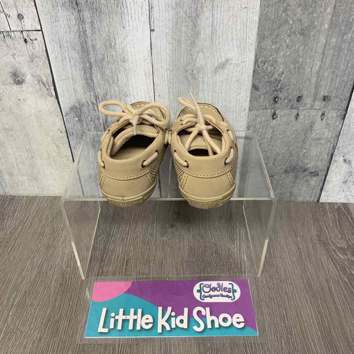 Size 3 Tan Sperry Loafers