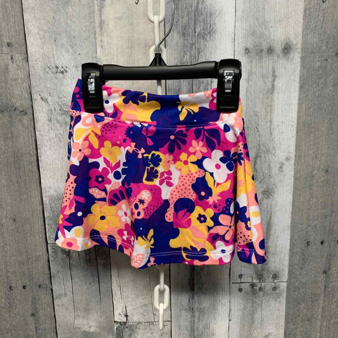 Size 2T Pink/Navy Sport Brand Skirt