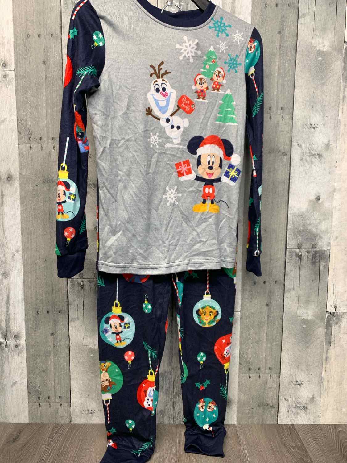 Size 12 Navy/Gray Disney 2pc PJs