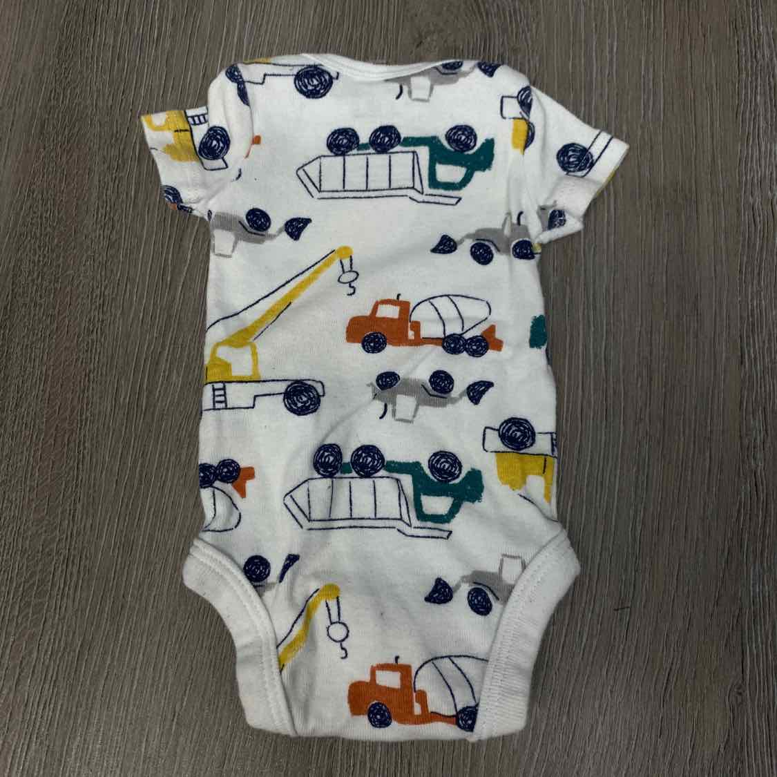 Size Preemie White Print Child of Mine Bodysuit