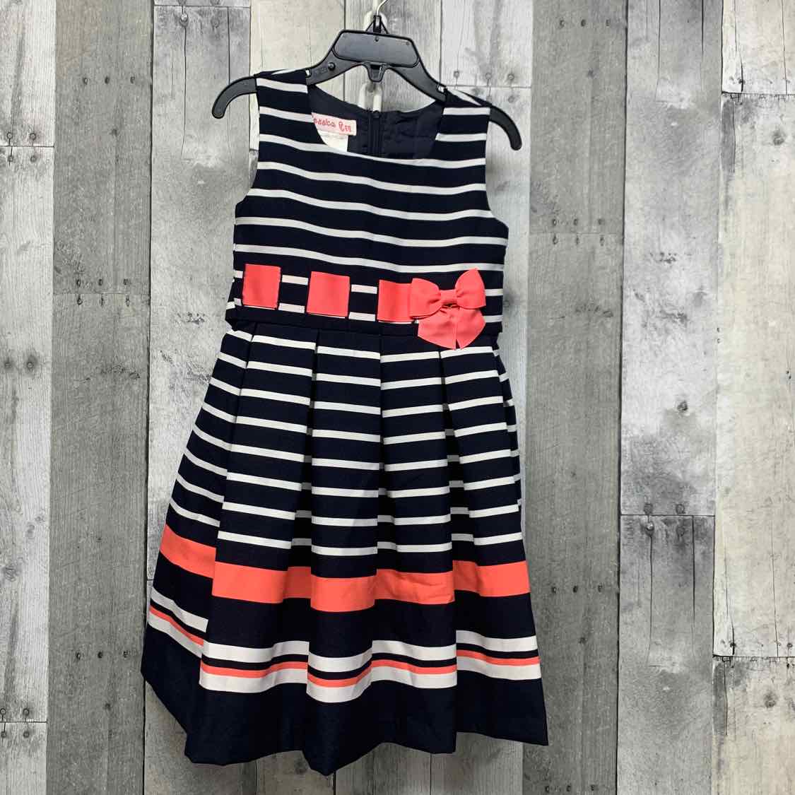 Size 5 Navy/Pink Jessica Ann Dress