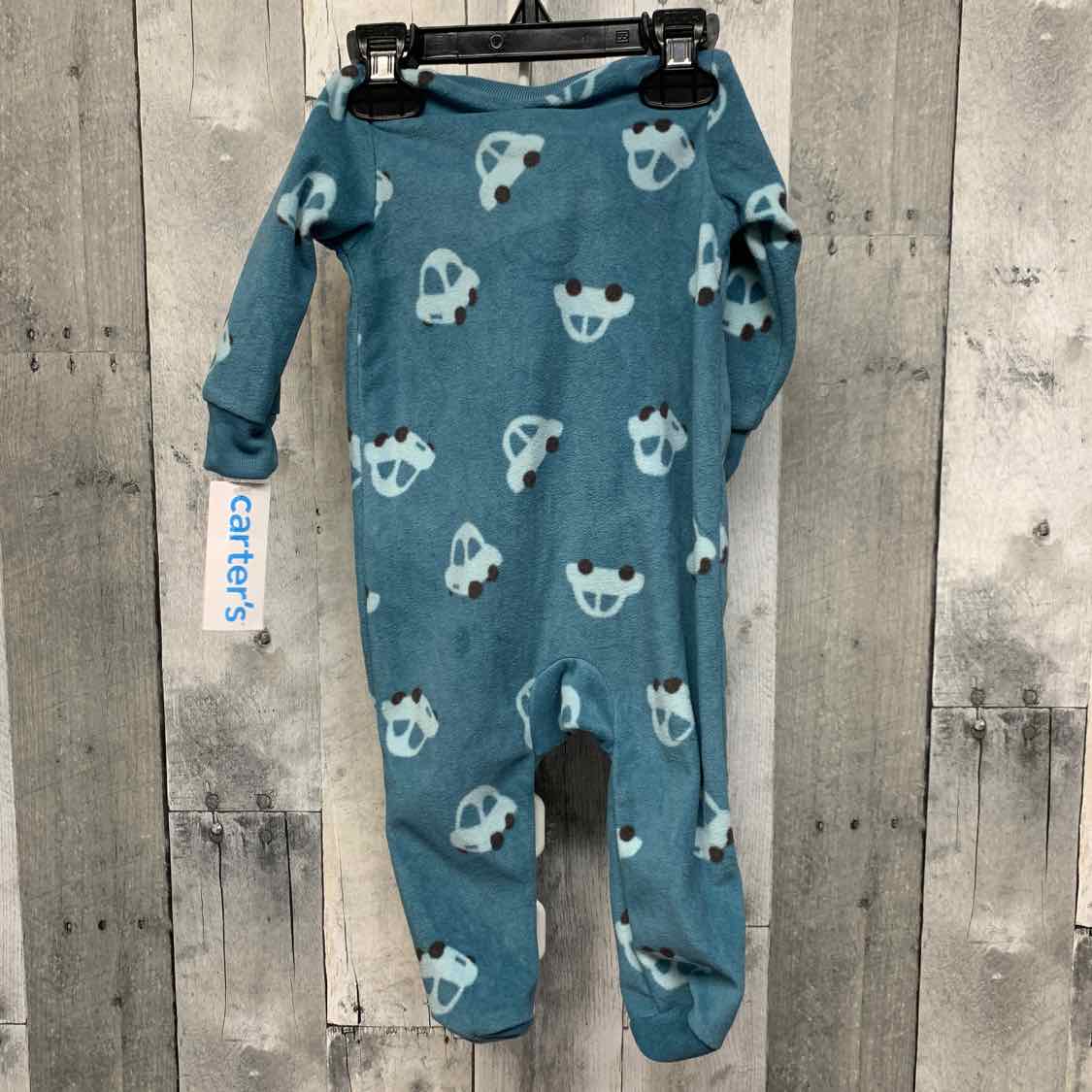 Size 6 Months Blue Print Carter's Footy PJs