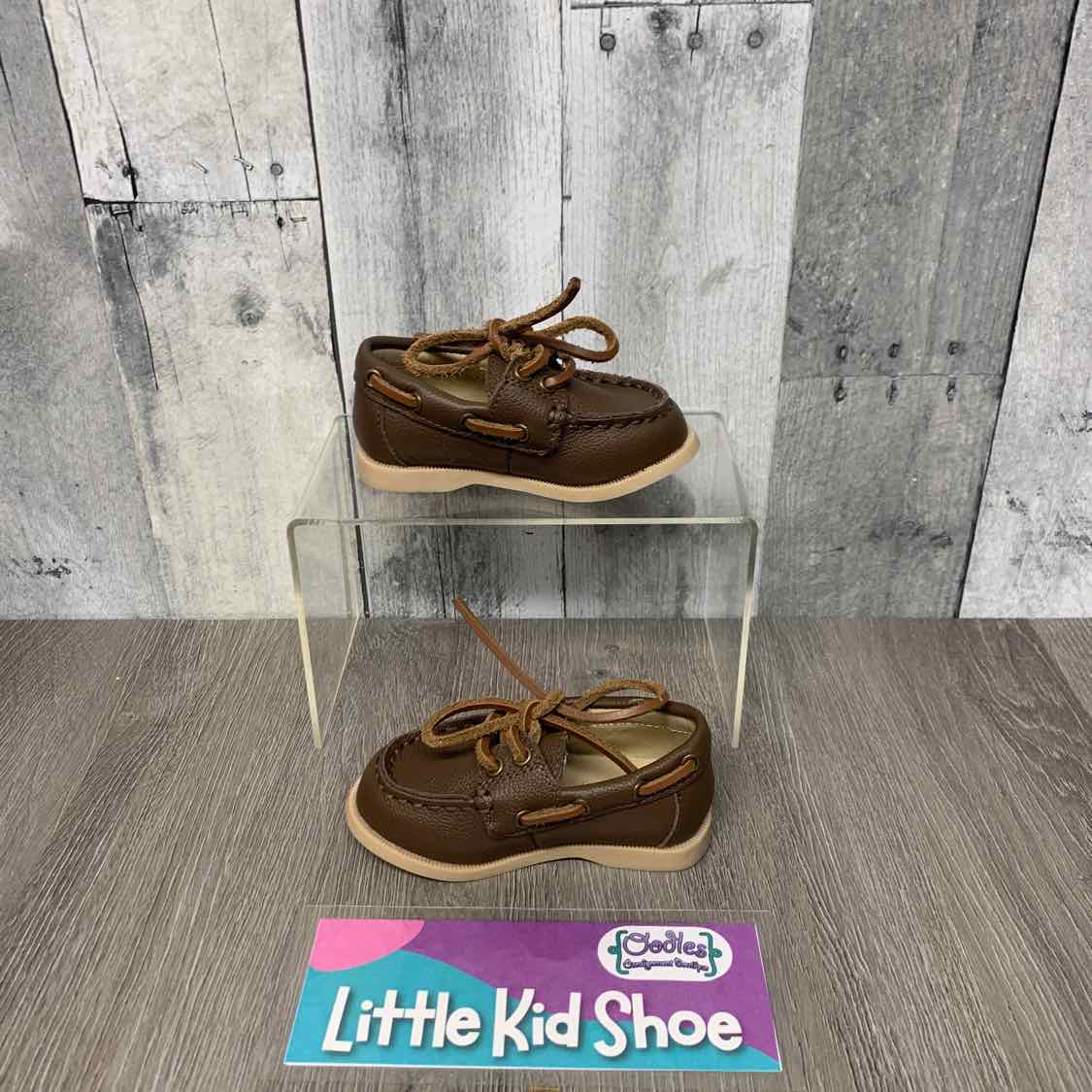 Size 5 Brown/Tan Janie & Jack Loafers