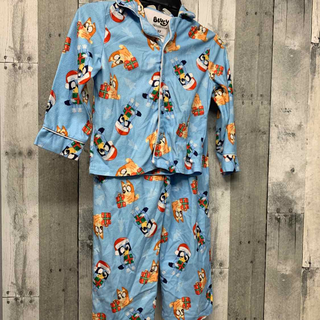 Size 5 Blue Print Disney 2pc PJs
