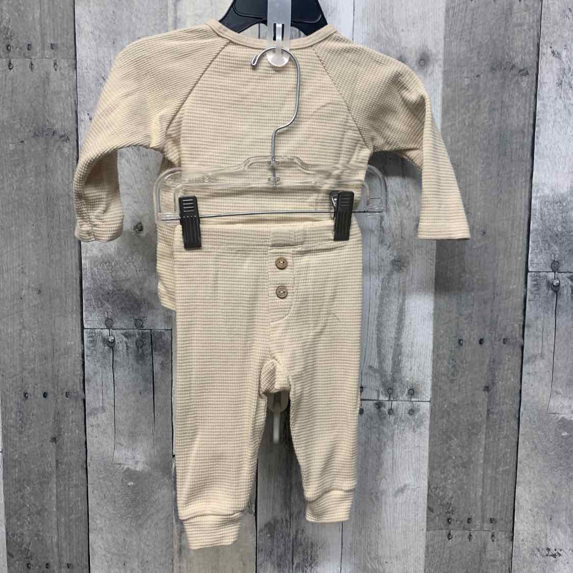 Size 3-6 Months Ivory Name Brand Shirt/Pants