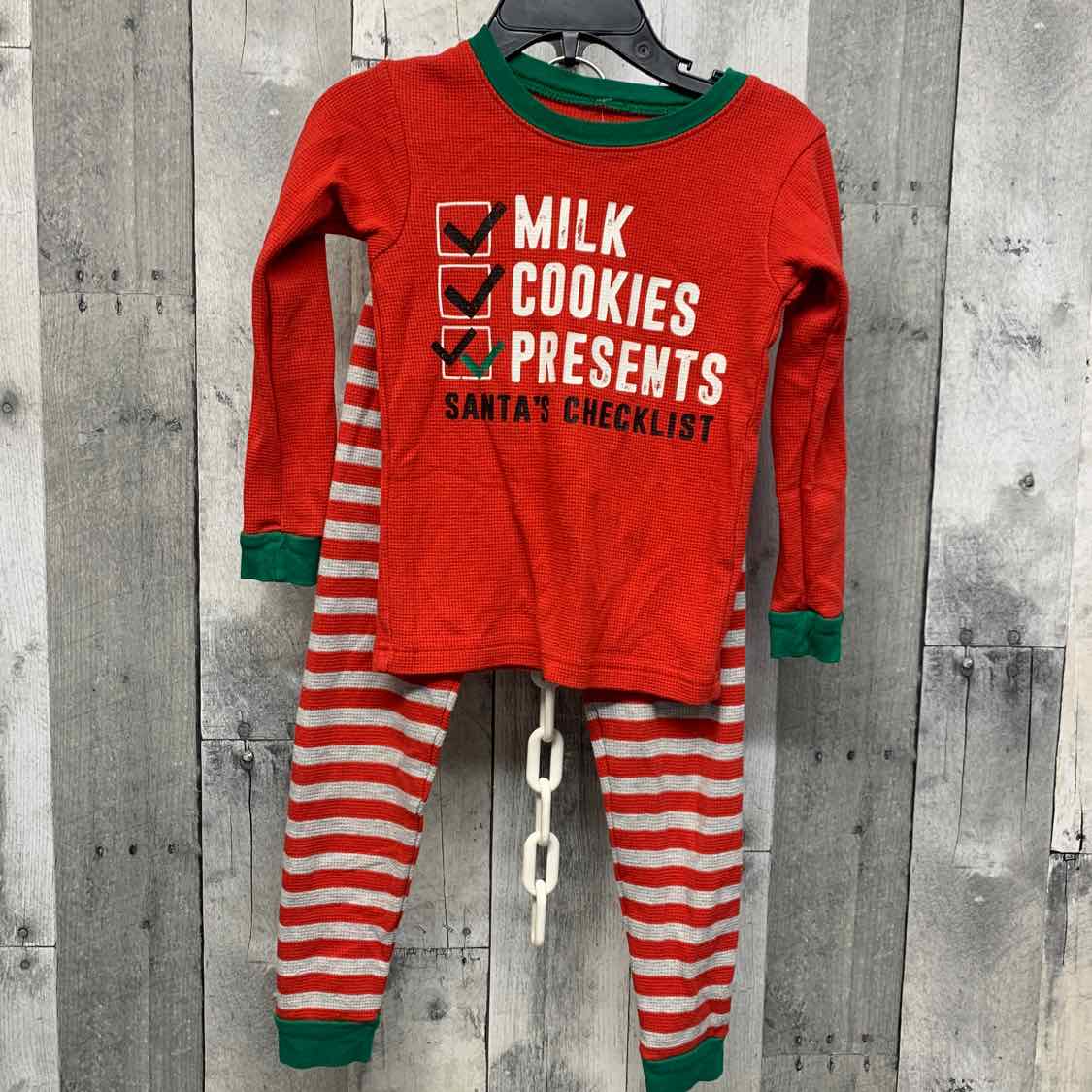 Size 3T Red/Gray Carter's 2pc PJs
