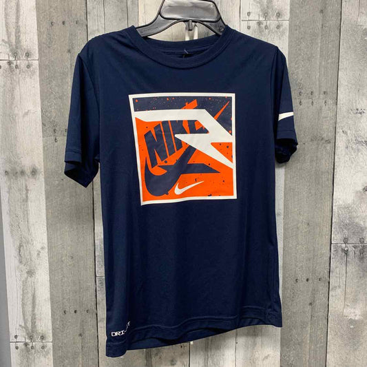 Size Large Blue Sport Brand T Shirt