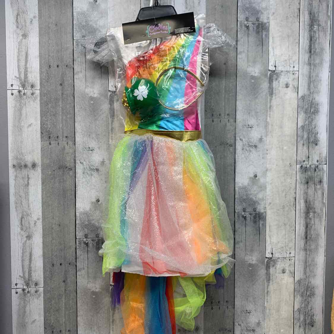 Generic Rainbow Size Medium Halloween Costume - Big Kid