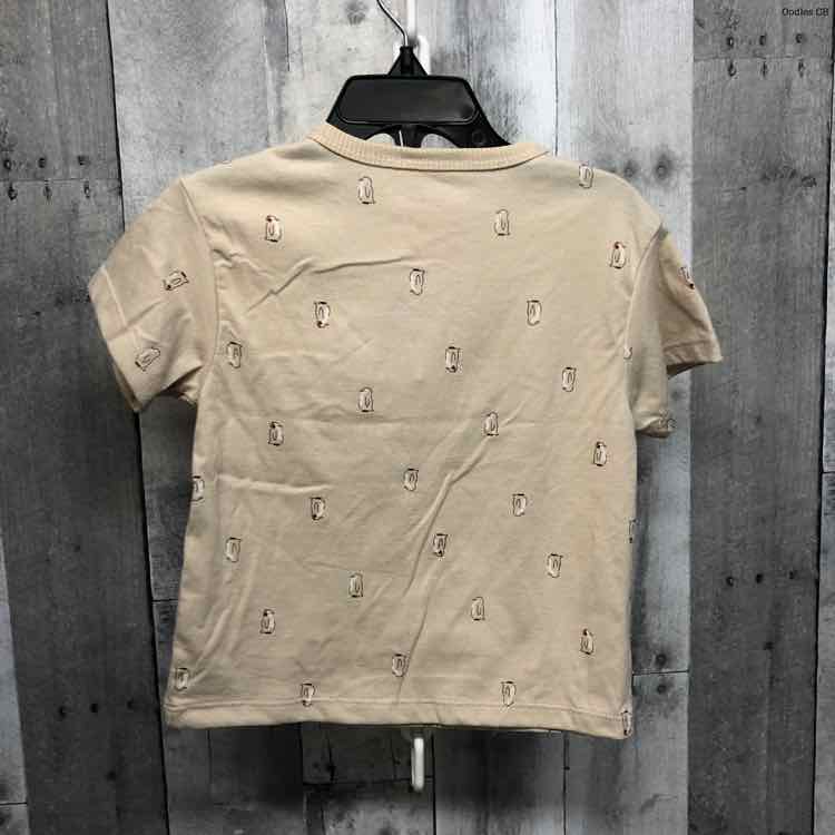 Size 18 Months Tan Graphic Cat & Jack T Shirt