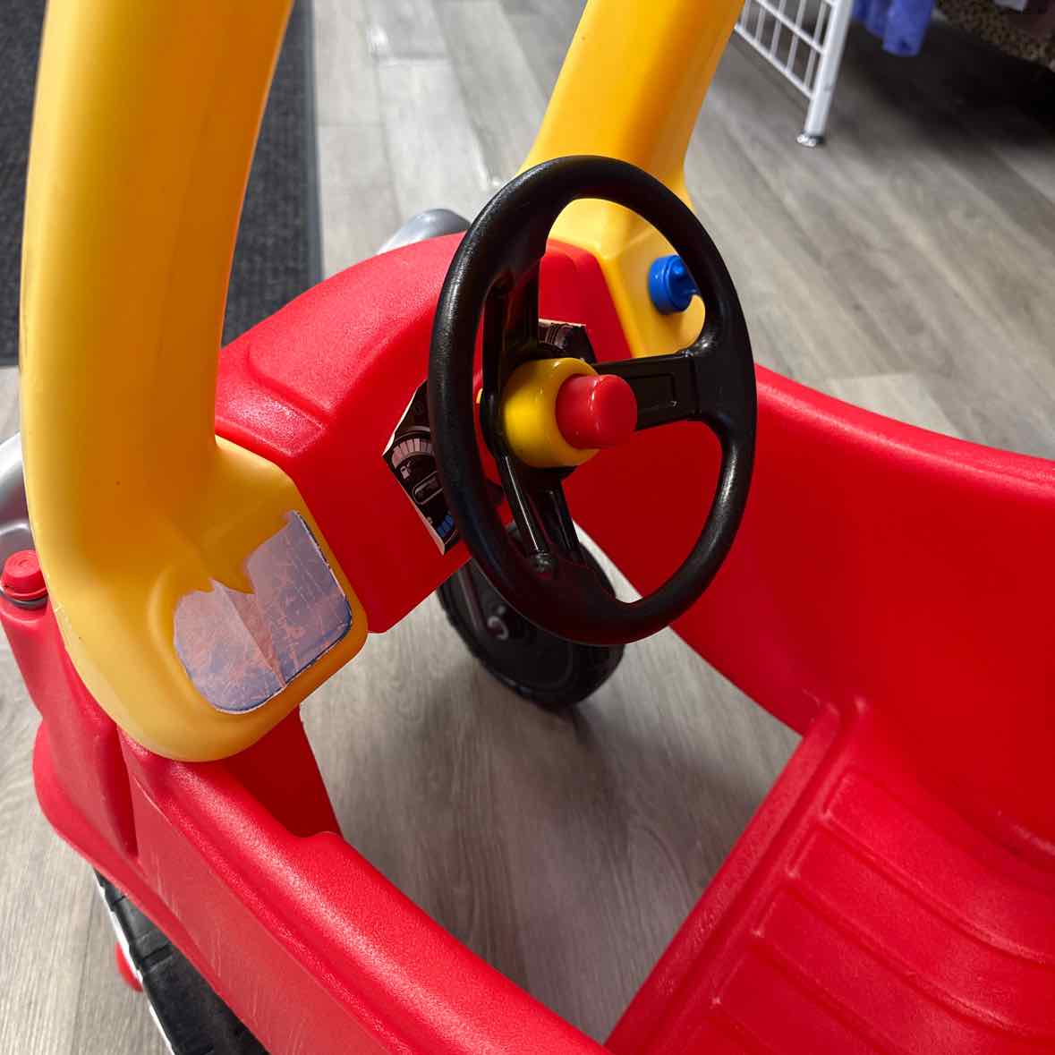 Little Tikes Red/Yellow Pedal Car/Ride On