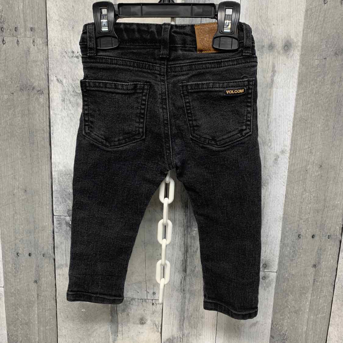 Size 12 Months Black Denim Volcom Jeans
