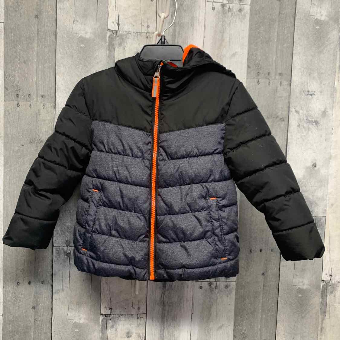 Size 18 Months Black/Orange Healthtex Snow Jacket