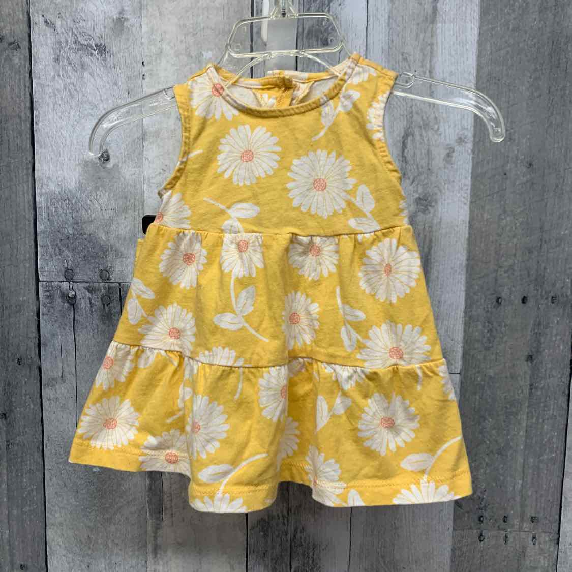 Size 3 Months Yellow Print Carter's 2pc Dress