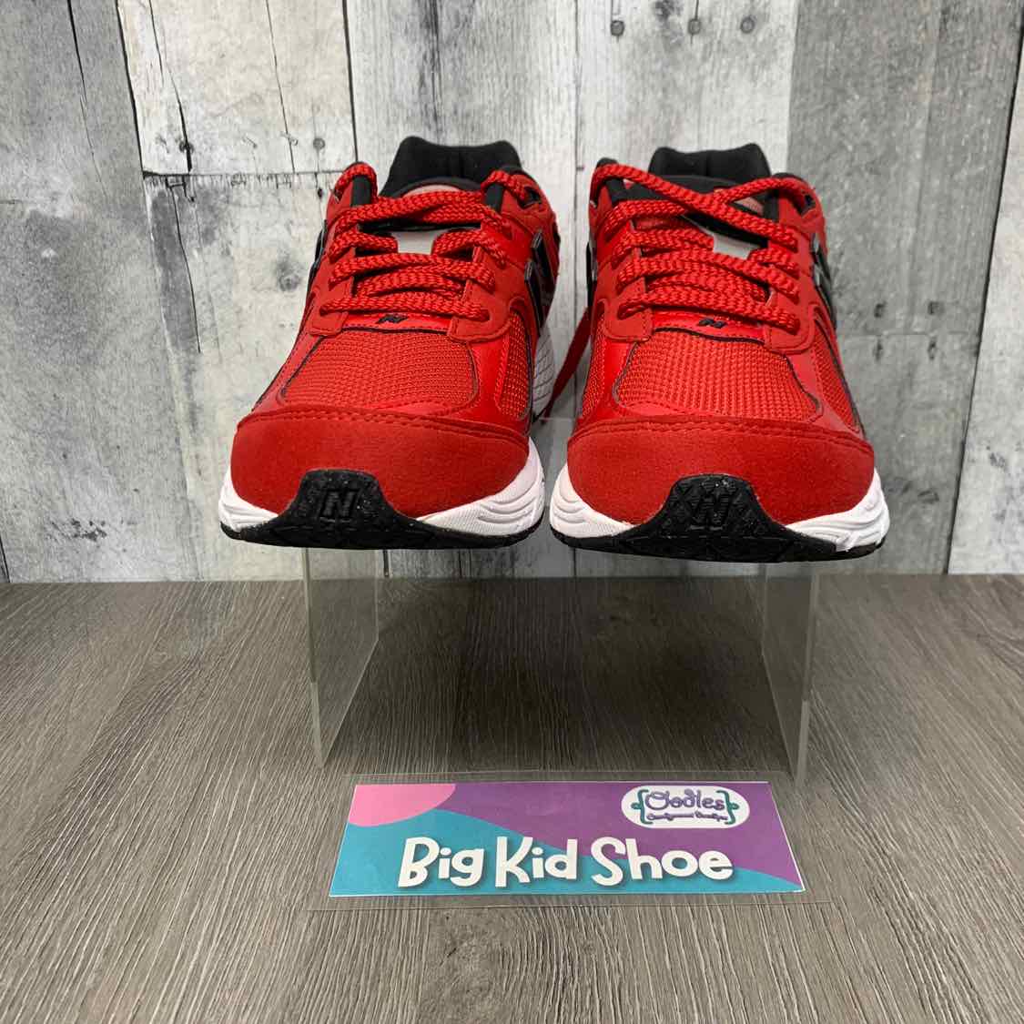 Size 6 Red/Black New Balance Sneakers