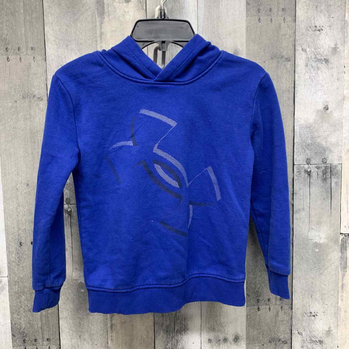 Size 6 Blue Graphic Sport Brand Pull Over
