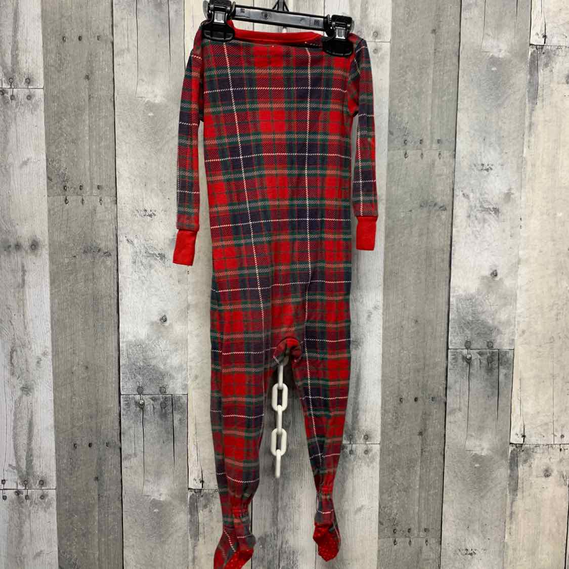 Size 18-24 Months Red/Green Old Navy Footy PJs