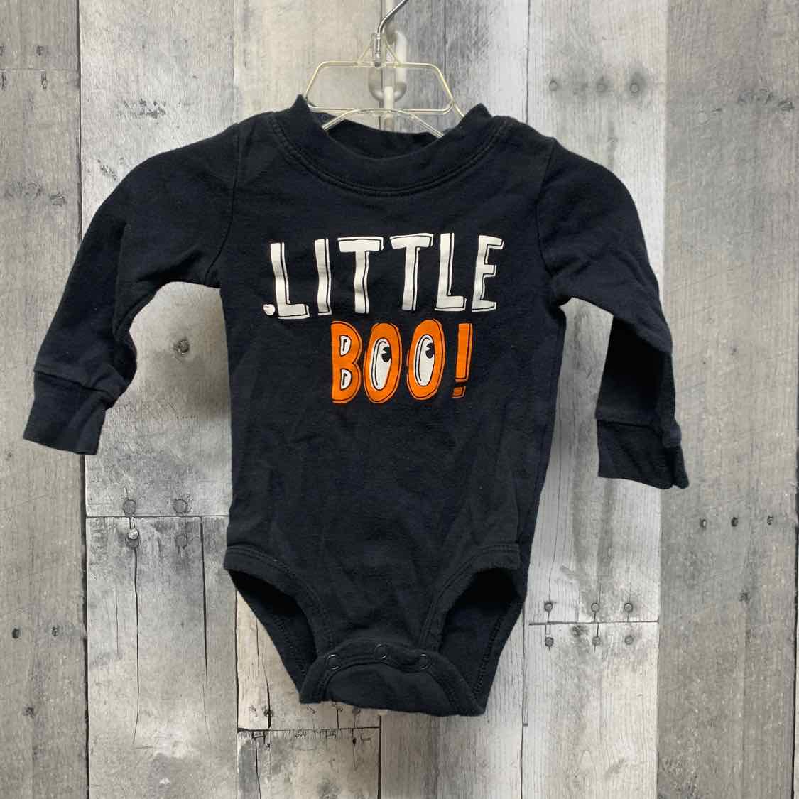 Size 6 Months Black Graphic Carter's Bodysuit