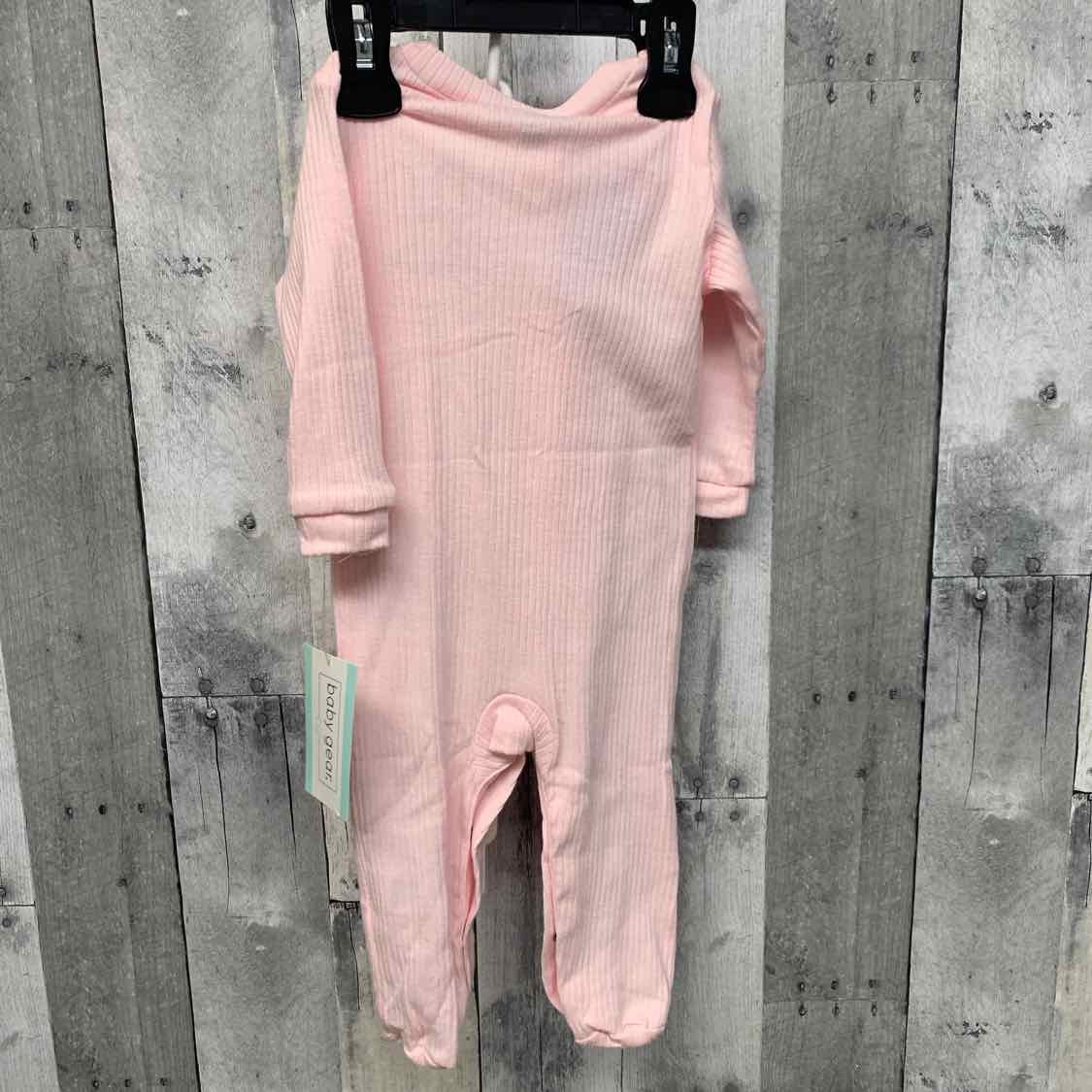 Size 6-9 Months Pink Baby Gear Footy PJs