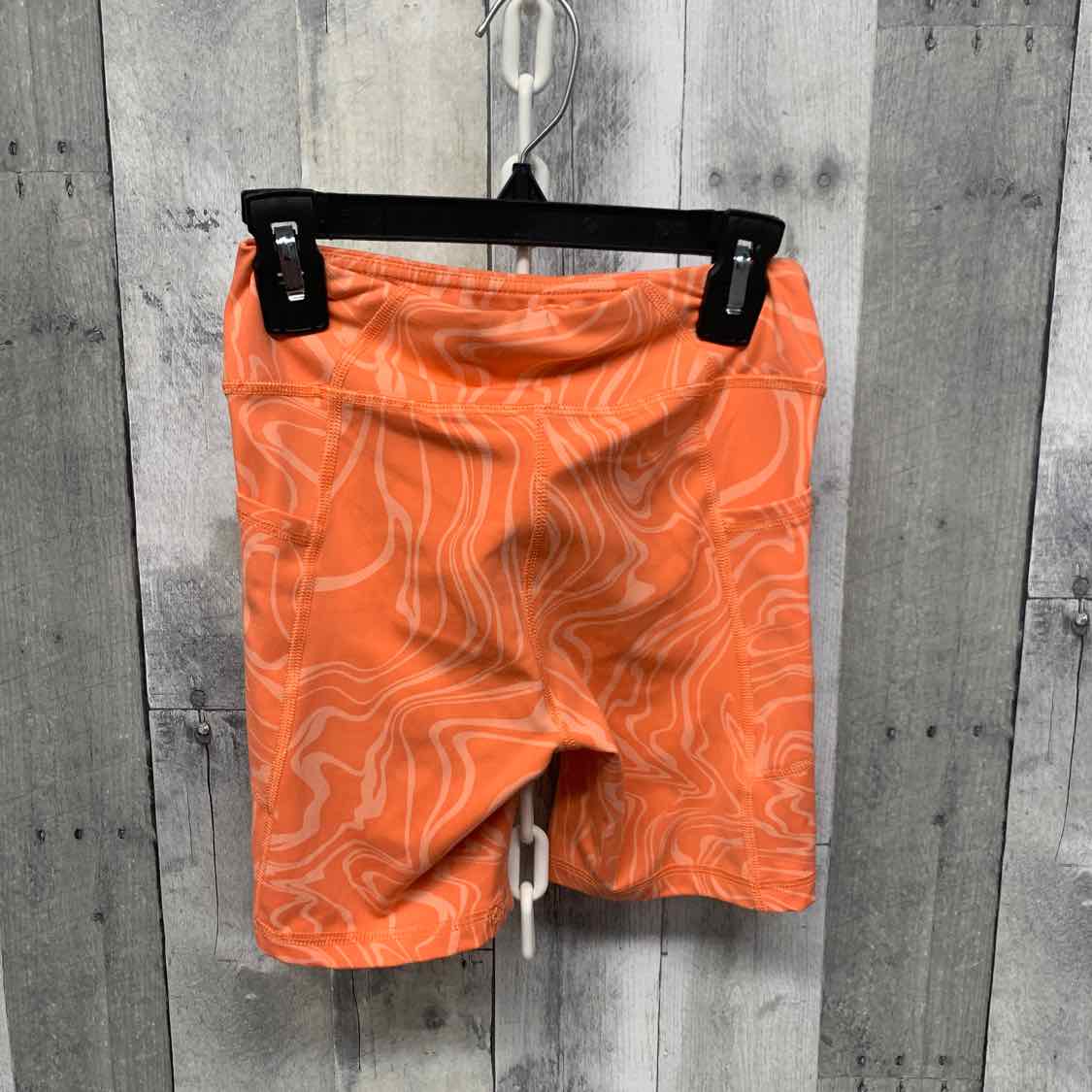 Size 10 Orange Print B Brand Shorts - Athletic
