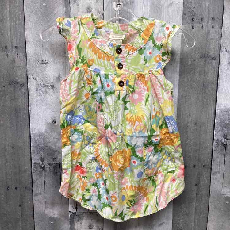 Size 4 Yellow Floral Print Matilda Jane Dress - OodlesCB