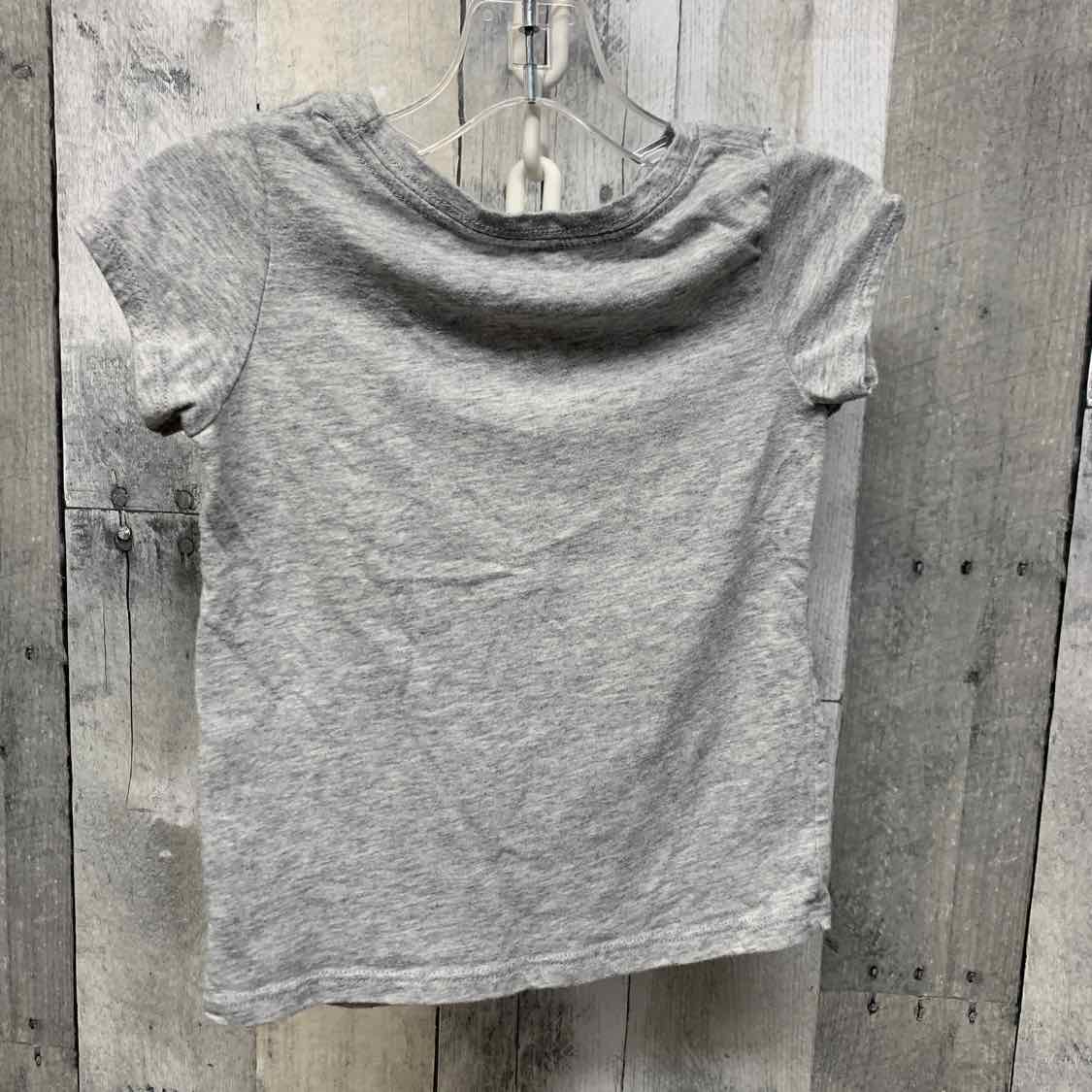 Size 2T Gray Graphic Cat & Jack T Shirt