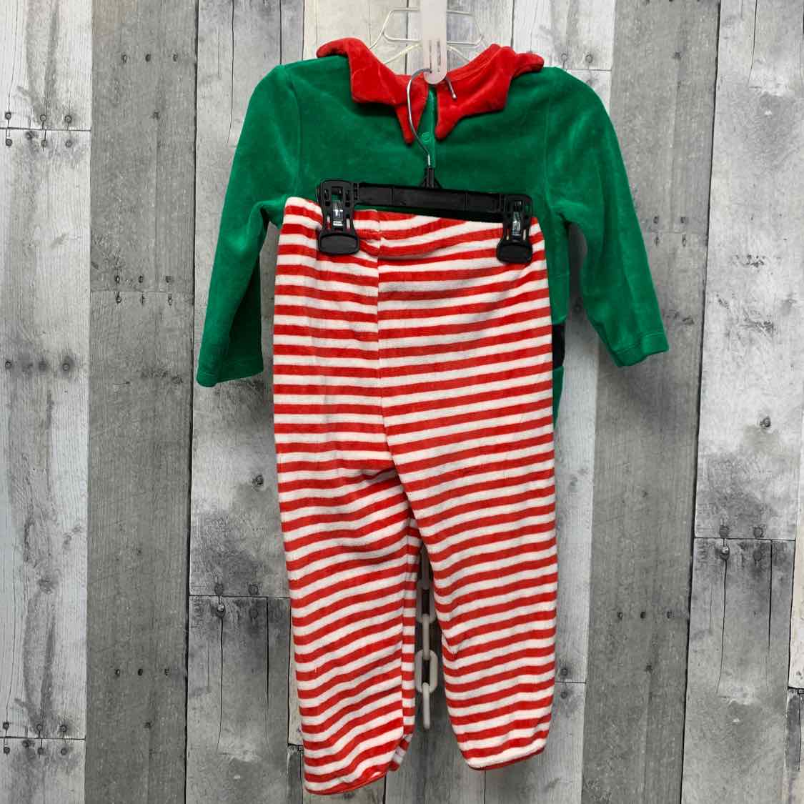 Size 12-18 Months Red/Green Koala Baby/Kids 2pc PJs