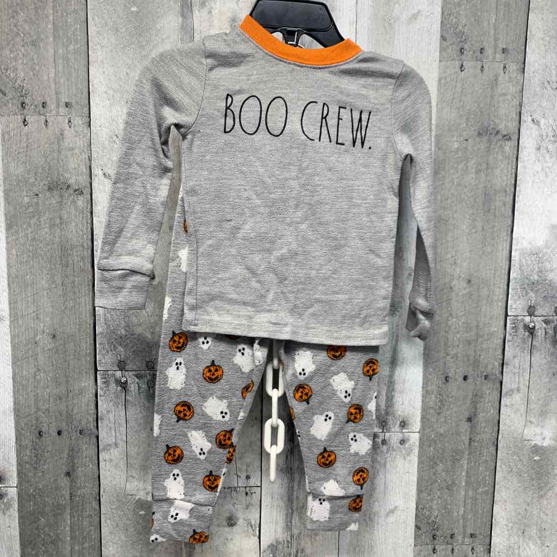 Size 18 Months Gray/Orange B Brand 2pc PJs