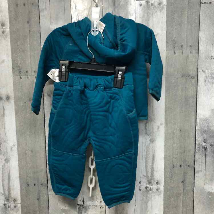 Size 12 Months Teal Sport Brand Jacket/Pants
